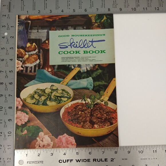 1958 Good Housekeeping Skillet CookBook 5pg Pullput Retro PRINT ARTICLE Ephemera - Picture 7 of 8